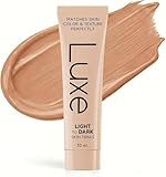 Luxe Adaptive Colour Changing Foundation, Cream, Light to Medium Skin Tones, Natural Dewy Finish, 12-Hour Wear, 30 ml (Medium)