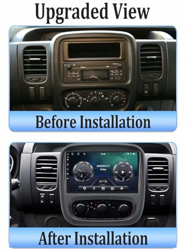 Pantalla Carplay para Opel Vivaro B 2014-2018 con radio Bluetooth de 32GB e Incell Touchscreen 2