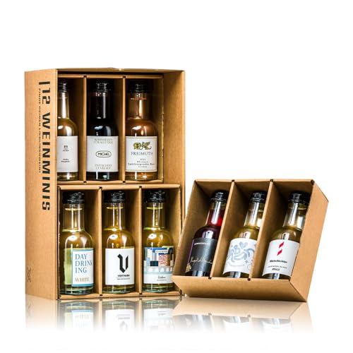 12er WEINMINI Tasting-Set - ohne Weingläser (ohne Gläser)