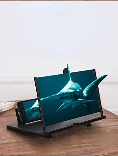 21-Inch Mobile Phone Screen Amplifier Pull-Out Creative Stretch 3D Phone Magnifier Hd Bracket Amplifier #TOP5