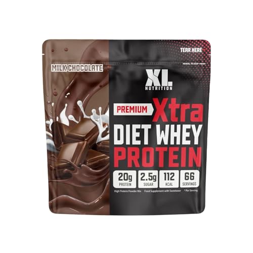 XL Nutrition Xtra Diet Whey Protein | 112 Calories | with Added L Carnitine and Green Tea Extract to Help Weight Management | 66 Servings | 2kg