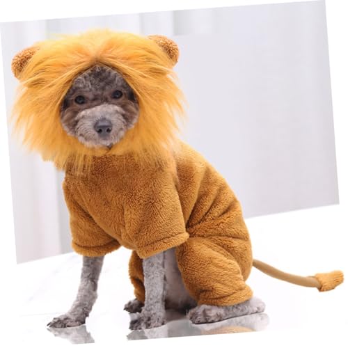 Disfraz León para Perros y Gatos Talla M miniatura 4