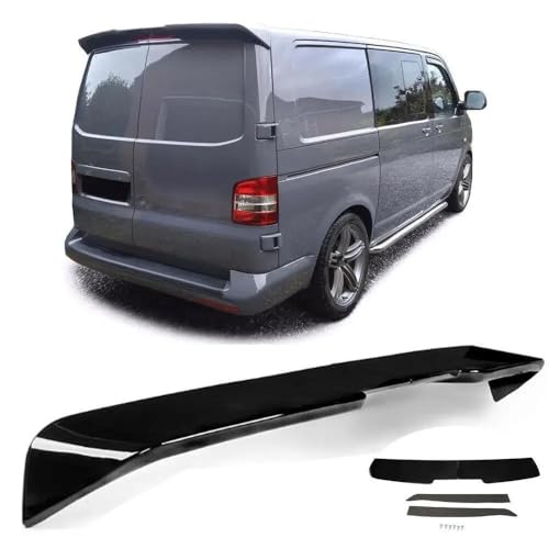 Aileron de toit pour VW Transporter T6 après 2015 en noir brillant