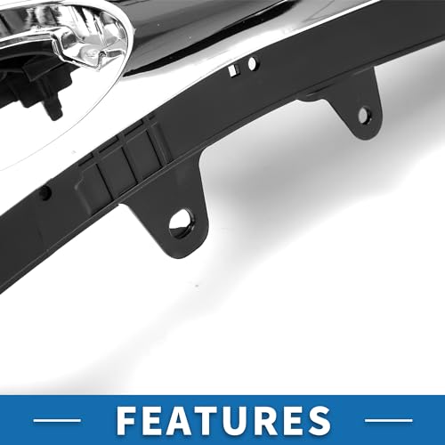 A ABSOPRO Front Hood Bumper Grille Grill Front Upper Bumper Grille Grill for Toyota Camry LE 2012 Black by A ABSOPRO - Image 5