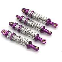 RC Car Parts Compatible With JJRC C8801 C8808 C8809 AX8560 For TRX4M 1/18 Remote Control Car Aluminum Po Accessories Shock AbsorberPurple