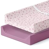 Pobibaby - Wickelauflagenbezug in Premium-Qualität - superweicher Jersey-Strick...
