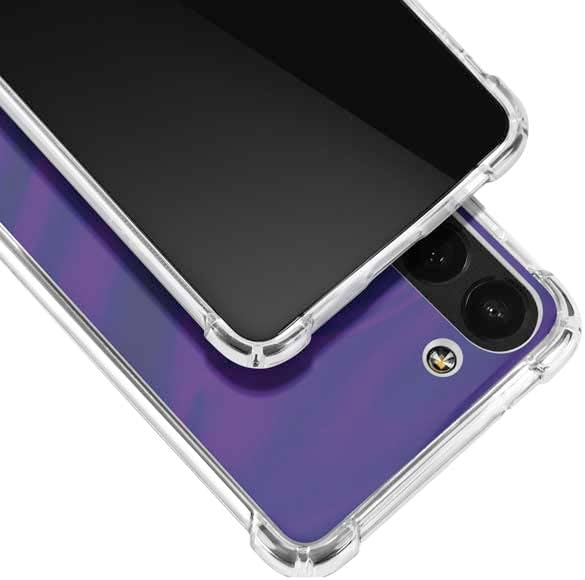 Skinit Clear Phone Case Compatible with Galaxy S23 - Officially Licensed NFL Minnesota Vikings Design