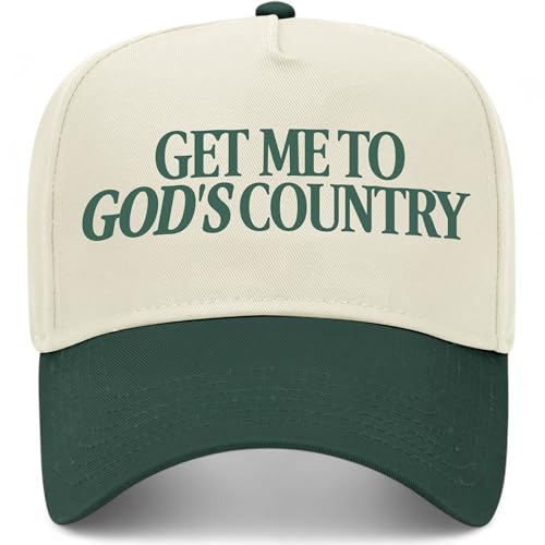 Get Me to God's Country Vintage Trucker Hat | Premium