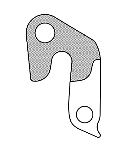 UNION 280071 Derailleur Hanger Cuadro Gh-108 for cyclists ideal for smooth riding and bike upkeep, Black/White - Image 2