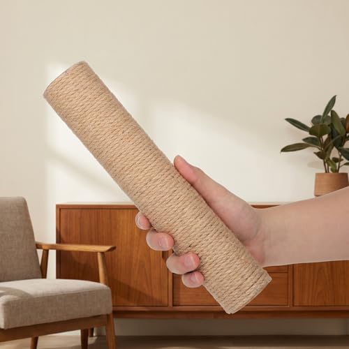 Cat Scratching Post de Sisal para Salones Pequeños y Gatos de Interior Activos 7