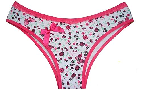 Kit 10 Calcinhas Algodão Estampado