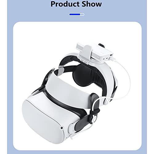 Sangle de tête VR M2 F2 avec rembourrage face et support casque ajustable