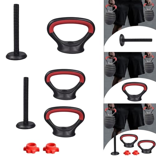 Image of HEAVENGLOW Kettlebell Weight Accessory Grip Handle Fitness for Indoor Home Building 1 Bar | Fitness Running & Yoga | Strength Training | Kettlebells