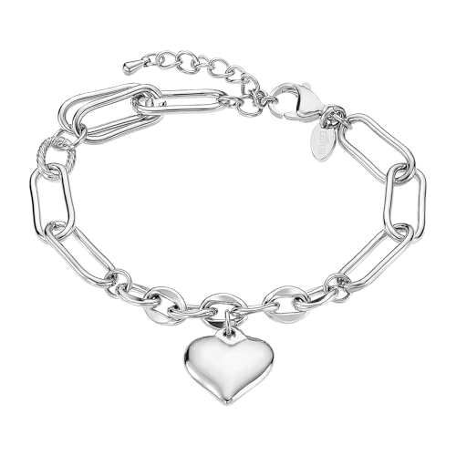 LOTUS STYLE Pulsera LS2334-2/1 Woman's Heart Acero inoxidable 316l Corazón 208.00 mm Mujer