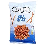 Quinn Snacks Non-GMO and Gluten Free Pretzels, Classic Sea Salt, 7 Ounce