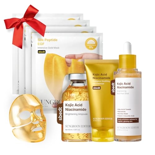 SUNGBOON EDITOR Kojic Acid Niacinamide Brightening Ampoule | Kojic Acid Serum | Kojic Turm...
