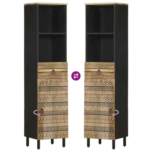 Muebles de baño de alta calidad con robusto mango de madera maciza 7