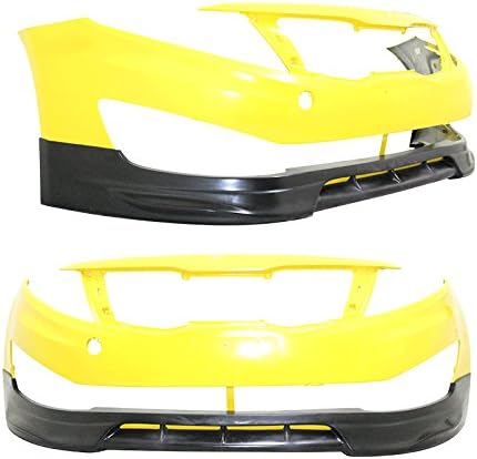Front Bumper Lip Compatible with 2011-2013 Kia Optima, IKON Style Urethane Front Bumper Lip Spoiler Body Kit by IKON MOTORSPORTS, 2012
