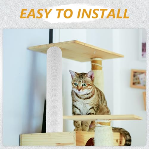 Rascador para Gatos con Cuerda de Sisal 40cm x 8cm miniatura 4