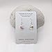 Kahili Creations Handmade Mini Glass Drop Earrings (Pink Multi, Sterling Silver)