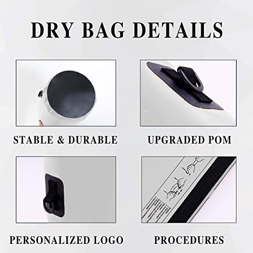 Image of IDRYBAG Dry Bag for Kayaking Waterproof 2L /5L /10L /15L /20L, Small Dry Sack Waterproof Bag for Boating