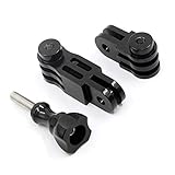 Monte de aluminio de 3 vías Brazo CNC de 3 vías pivote Extensión + Tornillo