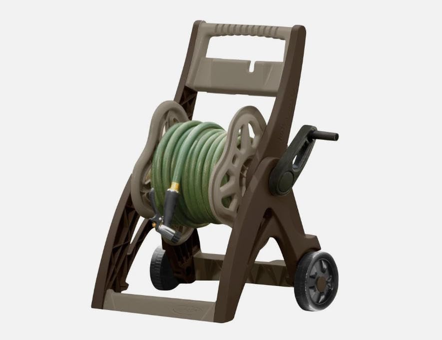 175' Hose Reel Cart Garden Portable Storage Watering Holder Heavy Duty 24"W x 20"D x 32"H