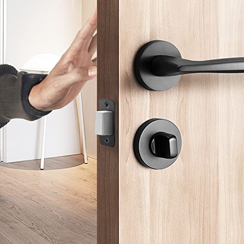 Deadbolt Strike Plate Door Backplate 1\" x 2 1/4\" Round Corner -(1-Pack) - Thumbnail 3