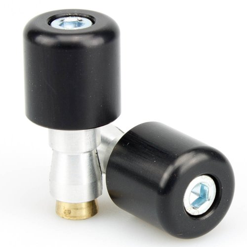 TRW MCL203S Extremos de manillar negro para rutas en moto