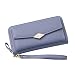 Produktbild ASHOP Damenmode buchstaben lange candy farbe multifunktionsmaschine reißverschluss geldbörse geldbörse karte tasche handtasche Hellblau