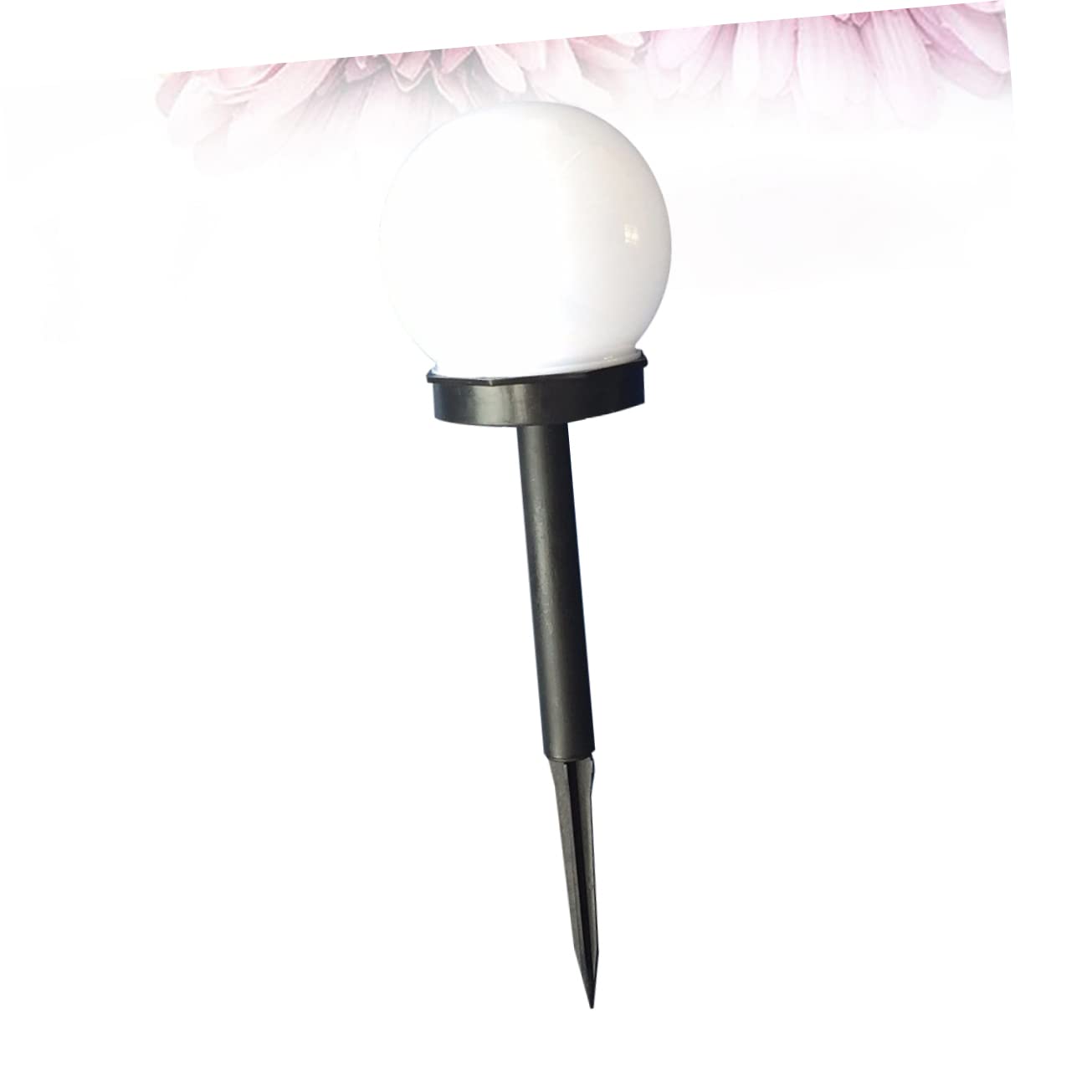 Holibanna 4Pezzi Solare da Giardino Forma Sfera Bianca Illuminazione Esterna per Giardino e Patios LED Ricaricabili con Solare Impermeabili e Automatiche per Uso
