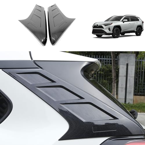 Accessoires voiture Toyota RAV4 2023 2022 plastique ABS vitre arrière C