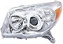 EnSyuSuMa For 2006 2007 2008 2009Toyota 4 Runner Headlight Assembly Left Driver Side Headlamp Clear Lens Headlights Replacement OEM 8117035421 TO2502164 (Driver side headlight)