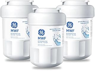 GЕ MWF GE Refrigerator Water Filter GE MWF water filter replacement 3-Pack, White
