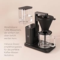 Wilfa Zense Filterkaffeemaschine I ECBC-zertifizierte Kaffeemaschine mit 1,25L Glaskanne I Frischwasser-Technologie, 92–96 °C Brühtemperatur & Aroma-Kontrolle I Für bis zu 10 Tassen – Ansicht 3