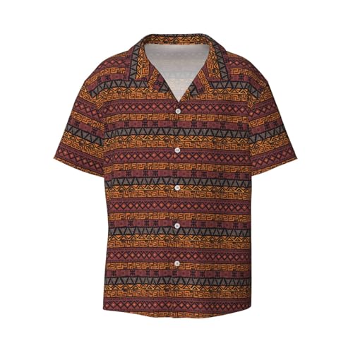 Chemise tribale homme manches courtes : le vêtement respirant idéal du bureau aux vacances