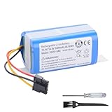 CQCEO 3400mAh 14.4V Robot Vacuum Cleaner Battery for Eufy L50 for Eufy L60, L60 SES, L60 Hybrid Series Lithium-Ion Replacement Battery