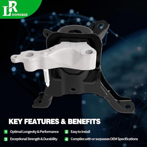 loongrie Engine Motor and Trans Mounts Compatible with 2020-2022 Corolla by loongrie - Used condition - Image 4