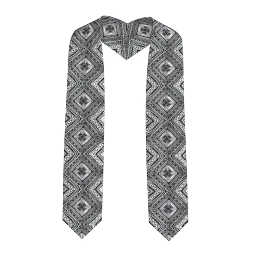 yagDAA Estola de graduación con estampado de monumento de París francés de la Torre Eiffel, banda de honor 2026, unisex, para adultos, accesorios de ropa de graduación de 72 pulgadas