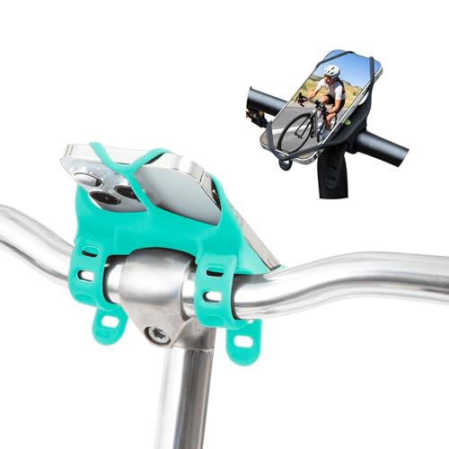 Bone Bike Tie 4 Pro Max, Universelle Handyhalterung Fahrrad, iF Design Award Ausgezeichnet, für Lenâ€¦ – Miniatur