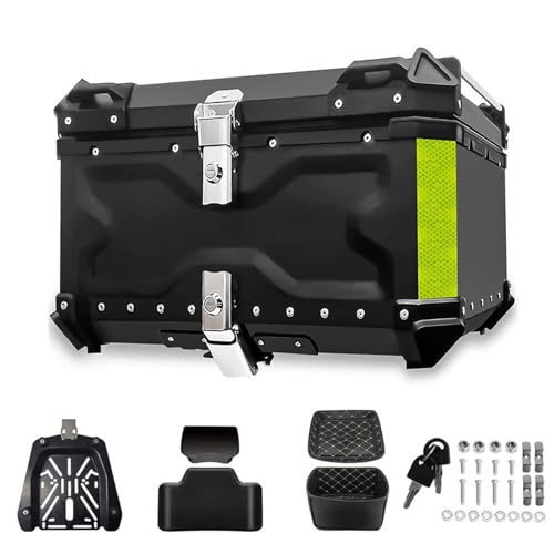 Valise de moto universel 65L noir top case arrière R1200GS F850GS