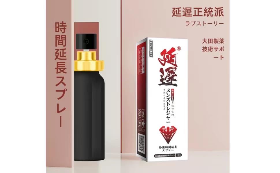 遅延用スプレー 男性用 自信とプライド 天然成分 無香料 10ml - 画像3