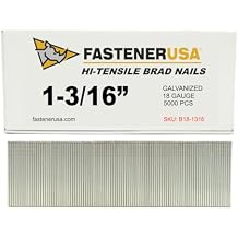 1-3/16" Brad Nails 18GA GALV 5,000ct