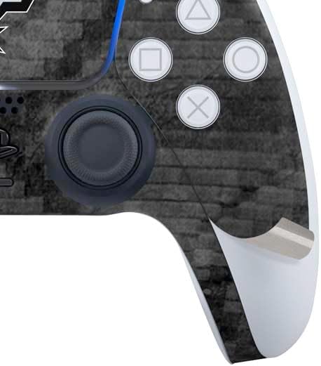 Skinit Decal Gaming Skin Compatible with PS5 Bundle - Officially Licensed NBA San Antonio Spurs Dark Rust Design