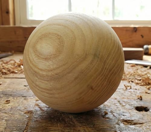 Image of Unfinished Wooden Balls 2.5 Inch, Pack of 06