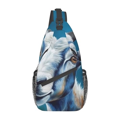 Mochila deportiva tipo sling negra para ciclismo y senderismo miniatura 1