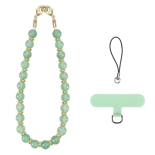 Marble Beaded Phone Wrist Strap, Cellphone Lanyard with Tether Generic Blue - 第 39/61 張圖片