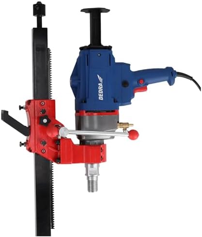 Bild 1 - Betonbohrgerät mit Ständer max. Durchmesser ø 205 mm 2300 W, bis zu 14000 U/Min, innovatives Wasserzufuhrsystem, Überstromschutz, Sanftanlauf, Universeller Bohrkronenanschluss 1¼\'\' und mehr