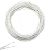 Produktbild LanYing 20M PVC Kabel Transparent 2-Adrig Elektrokabel Transparent Stromkabel Transparent Cable 28 AWG for Household Appliances with Low Power Consumption