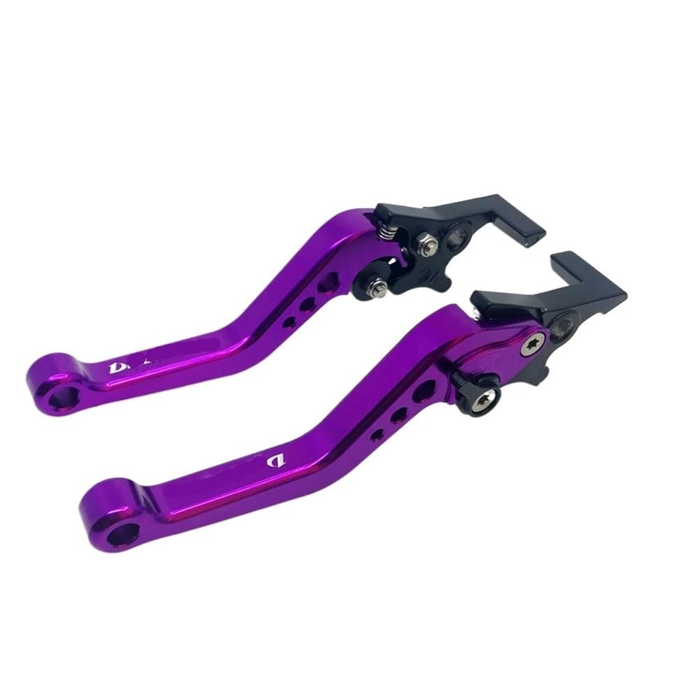 Pliqvbn Violet Clutch Brake Shafts Motorcycle Accessories Double Disc Brake Lever For For Gy6 For Xmax 400 Handle